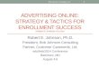 Advertising Online: Strategy and Tactics for Enrollment Success