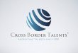 Cross border talents 2013