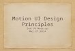 Motion UI Principles