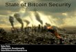 State of bitcoin security