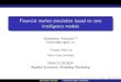 Financial market simulation based on zero intelligence models