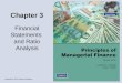 Chapter 3 financial statements and ratio analysis