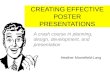 Creating Poster Presentations