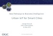 Urban IoT for Smart Cities: New Pathways to Business and Location Intelligence: