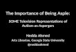 The Importance of Being Aspie: Autism-as-Asperger's on Television