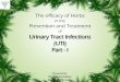 Urinary Tract Infections - Part I