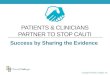 Patients & Clinicians Partner to Stop CAUTI