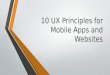 10 ux principles for mobile apps and websites