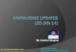 Knowledge update 30 jan-14