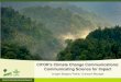 CIFOR’s Climate Change Communications: Communicating Science for Impact