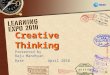 Five Steps to Creative Thinking