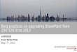 SPS Dubai Best Practice upgrading SharePoint from 2007/2010 to 2013 and 2013 SP1