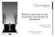 Mobile Learning@ the Corvinus University of Budapest