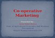 Co-Operative Marketing Ppt