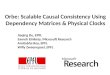 Orbe: Scalable Causal Consistency Using Dependency Matrices and Physical Clocks