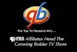 The Top Ten Reasons Why PBS Affiliates Need The Growing Bolder TV Show
