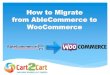 How to Migrate from AbleCommerce to WooCommerce wih Cart2Cart