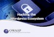Dan Catalin Vasile - Hacking the Wordpress Ecosystem