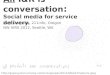 All I&R is Conversation: Social media for service delivery
