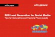 B2B Lead Generation for Social Media: Tips for Generating and Tracking Phone Leads