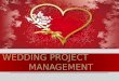 Wedding project management