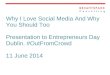B2B Social Media | Entrepreneurs Day Dublin