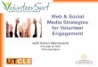 Volunteer engagement social media UTCLE