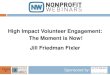 High Impact Volunteer Engagement