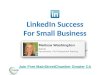 LinkedIn for Small Business : MainStreetChamber - California