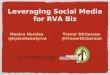Social Media Presentation By Monica Monica Horsley & Trevor Dickerson