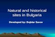 Natural and historical sites in bulgaria