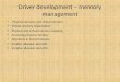 Driver development – memory management
