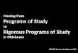 Moving from Programs of Study to Rigorous Programs of Study in Oklahoma