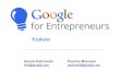 Startup Stage#3 - Communities - Dawid Ostrowski - Google for Entrepreneurs