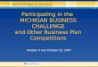 Michigan  Business  Challenge - Info