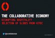 Collaborative economy services: changing the way we travel