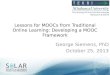 MOOC Framework