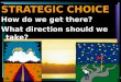 Strategic choice
