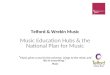 National Music Plan and Music Edhubs