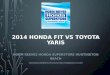 2014 Honda Fit vs Toyota Yaris