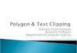 Polygon & Text Clipping