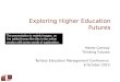 Exploring Higher Education Futures