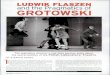 Ludwik Flaszen and the Pragmatics of Grotowski