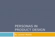 Personas In Product Design