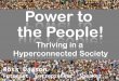 Power to the People! | Critical Horizons conference | Ross Dawson Keynote speaker slides