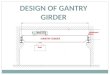 Design of Gantry Girder