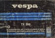 Manual Despiece Vespa Tx200