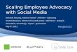 Empowering Employees To Be Brand Advocates with Expion, Altimeter, H&R Block - May 8th