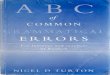 ABC of Common Grammatical Errors - Nigel D Turton