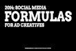 2014: Social Media Formulas for Ad creatives